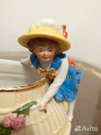 Статуэтка вазочка Графенталь, Heinz&C гдр, красота