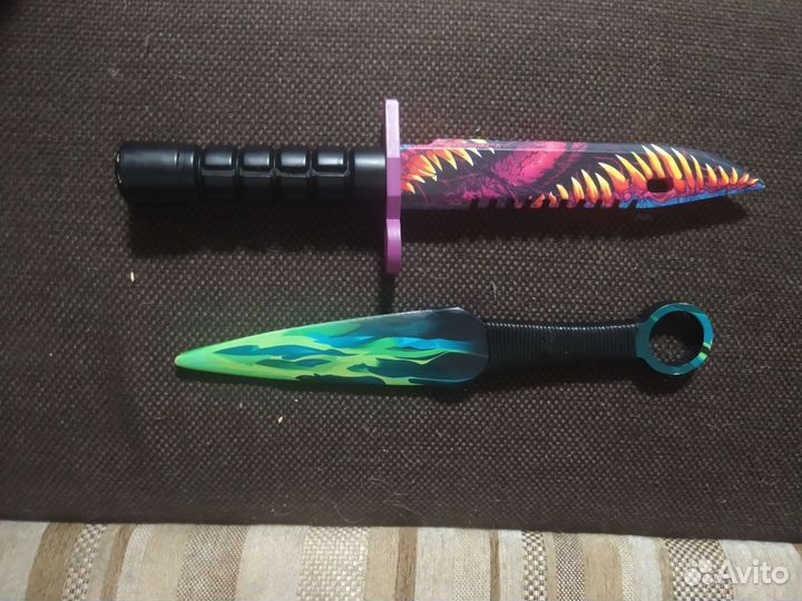 Деревянный нож Vozwooden М9, Кунай,из CS:GO,So2