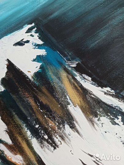 Интерьерная картина Цветные горы