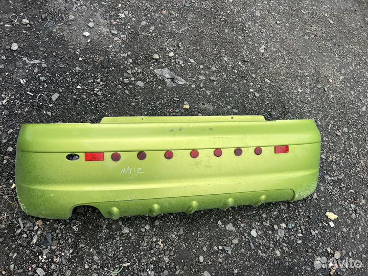 Задний бампер на Daewoo Matiz