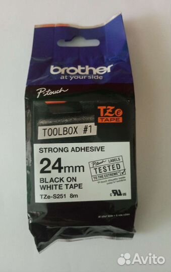 Картридж для принтера этикеток Brother TZeS251