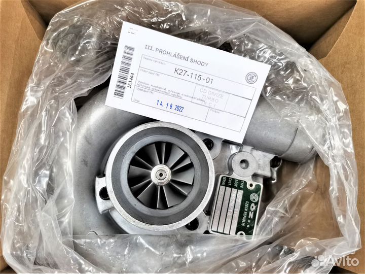 Турбокомпрессор К27-115-01 / 02 (левый / правый)