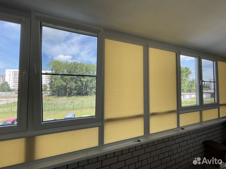 Рулонные жалюзи на балкон