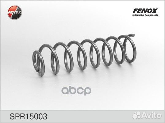 SPR15003 пружина подвески задняяRenault Megane