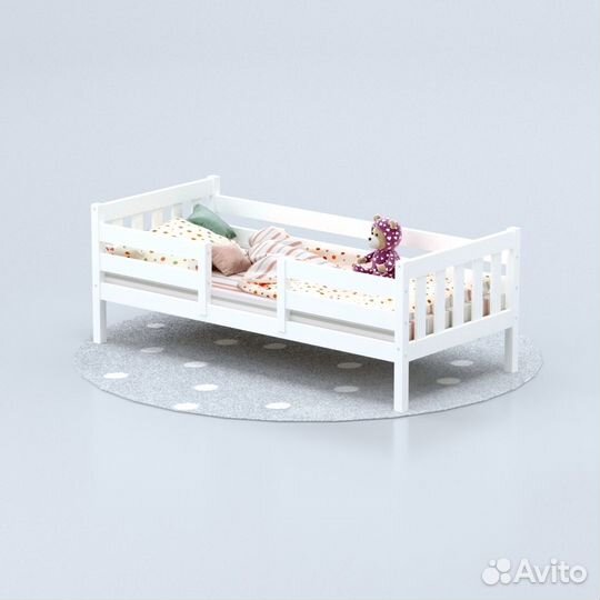 Кровать для подростка без острых углов