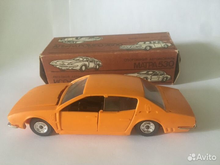 Машинка Исо Ривольта 1/43 Сделано в СССР