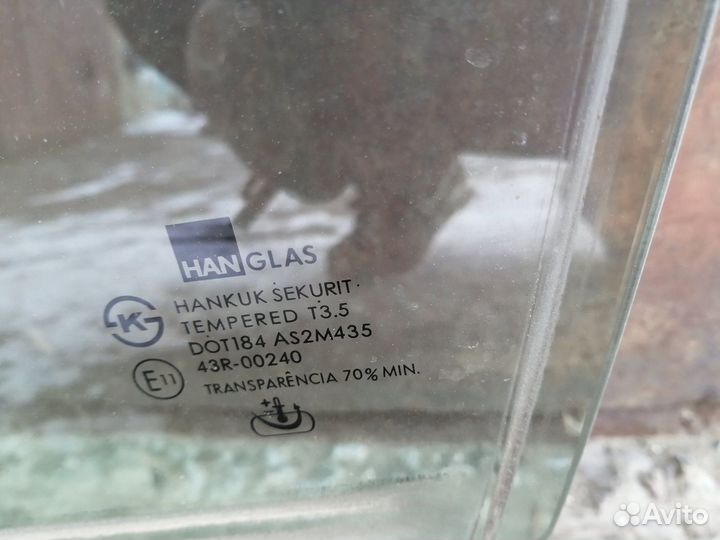 Стекло Двери Левое Переднее Шевроле Эпика