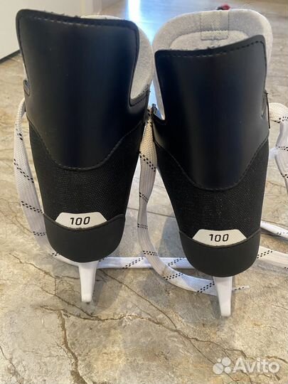 Коньки хоккейные детские 35 размер decathlon