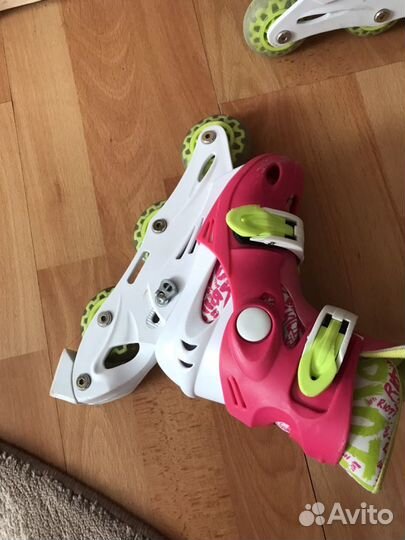 Ролики + шлем + рюкзак