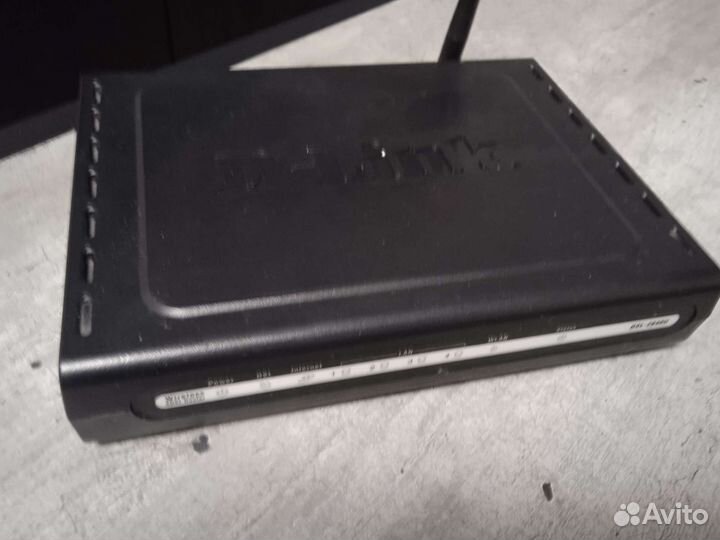 Два adsl роутера D-Link DSL-2640U/2600U