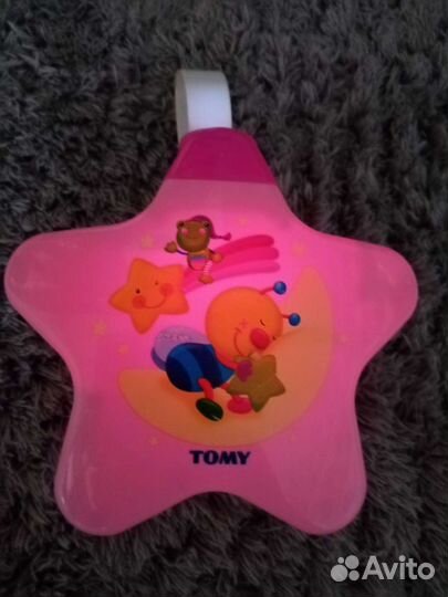 Детский ночник проектор с колыбельными мелодиями