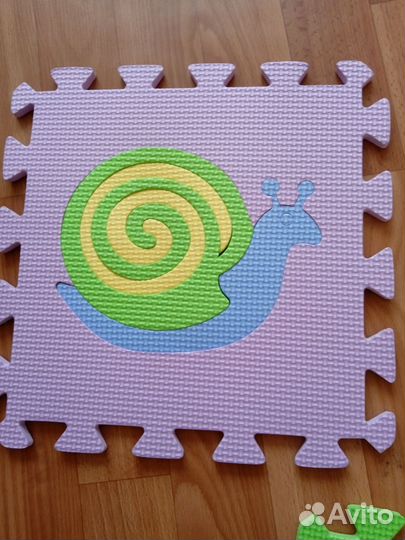 Мягкий коврик пазл