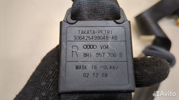 Ремень безопасности Audi Q5, 2009