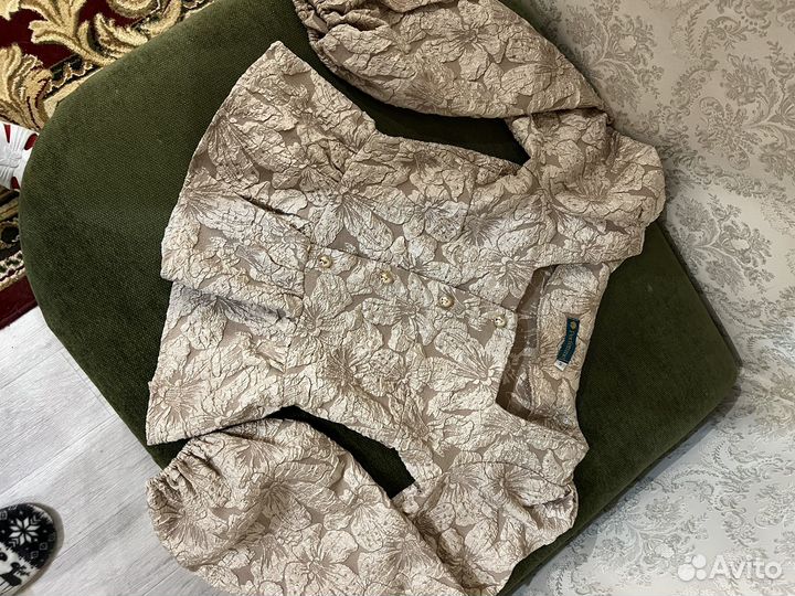 Блузка жаккард 44