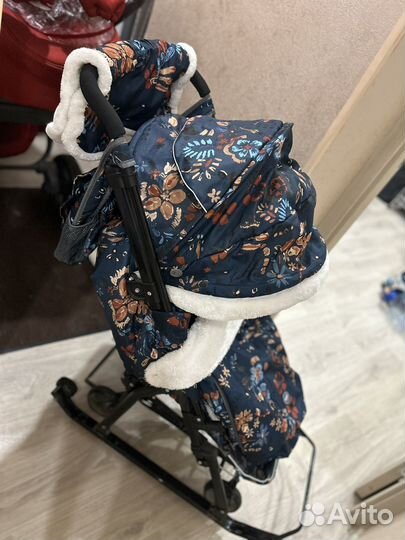 Санки коляска ника
