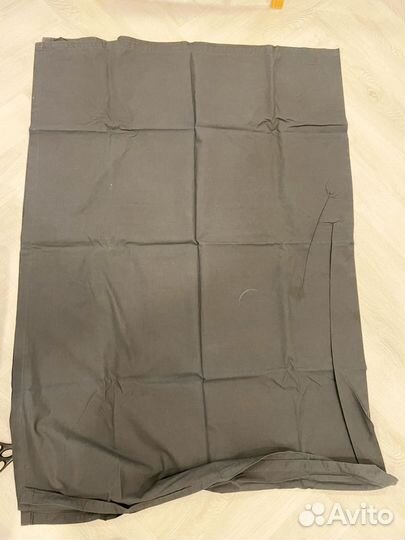 Скатерть HM home хлопок 145*200 антрацит