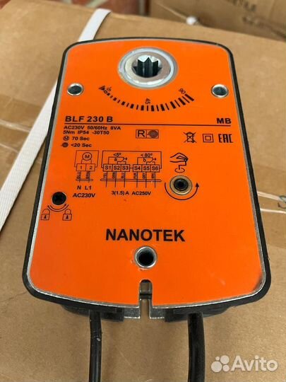 Электропривод для клапана nenutec nanotec