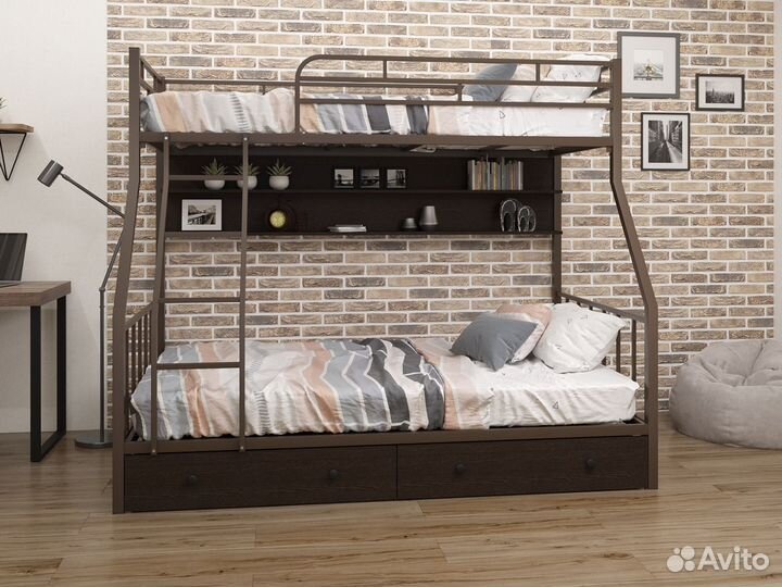 Кровать двухъярусная