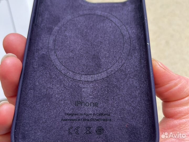 Силиконовый чехол на iphone14 pro