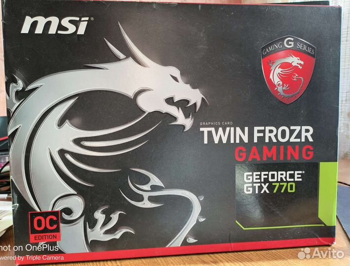 Видеокарта GTX 770
