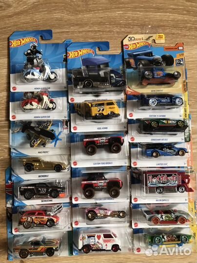 Hot wheels, модели 1/64