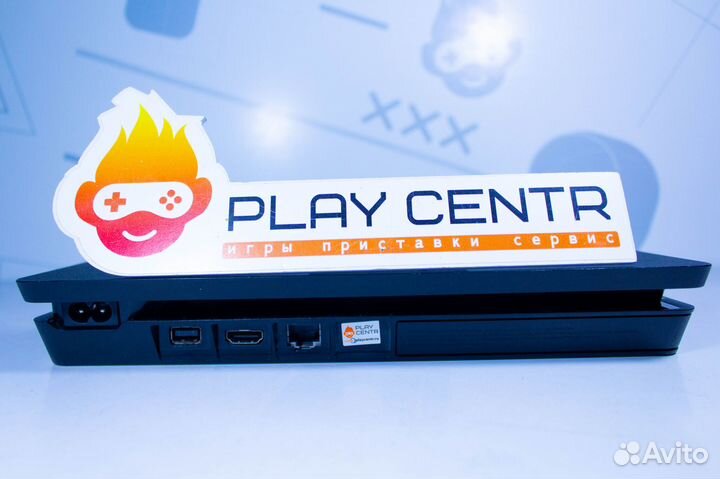 PS4 Slim 500 gb, 1 геймпад, 3 мес. гарантия