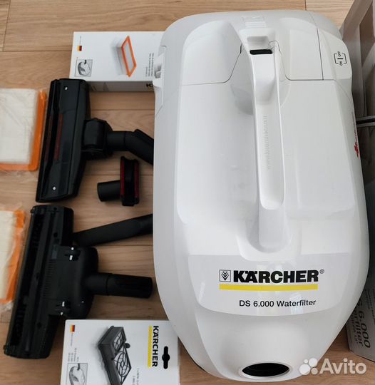 Пылесос с аквафильтром karcher DS 6.000 Mediclean