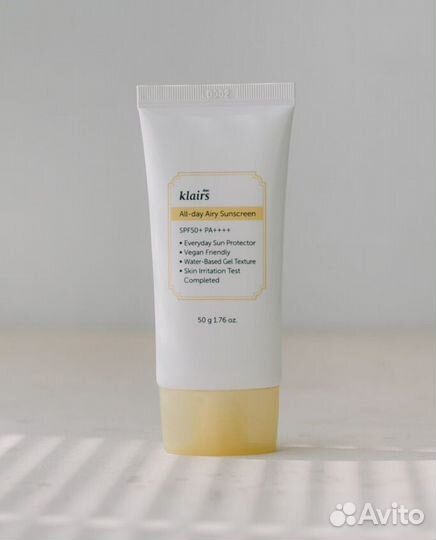 Dear, klairs All-day Airy Sunscreen SPF50 PA++++