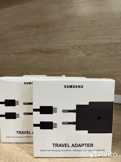 Зарядное устройство Samsung 45Вт.Быстрая за-ка
