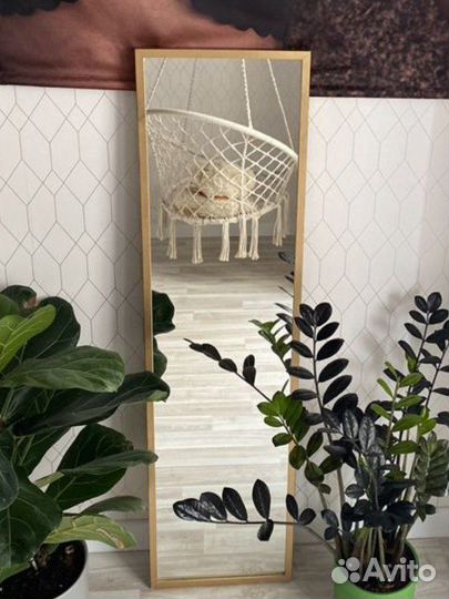 Зеркало Икея Нисседаль (IKEA) / Картина из ткани