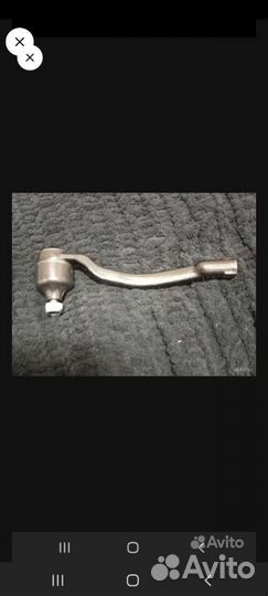 Наконечник рулевой тяги левый логан дасиа