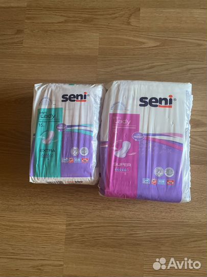 Прокладки урологические и салфетки влажные