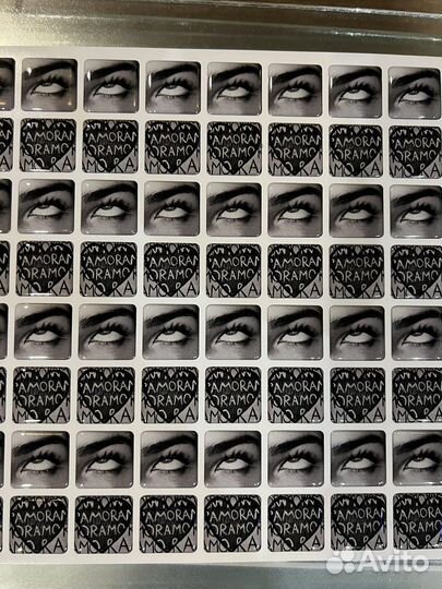 Изготовление объемных наклеек