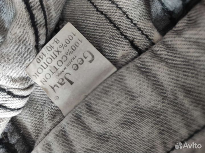 Джинсовый комбинезон для девочки 140