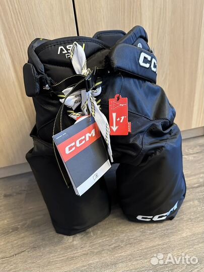 Шорты CCM as-v pro jr размер L (черные)