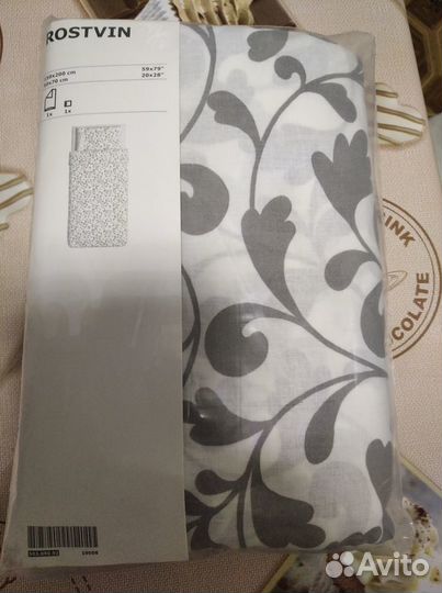 Комплект постельного белья новый 150*200 пододеяль