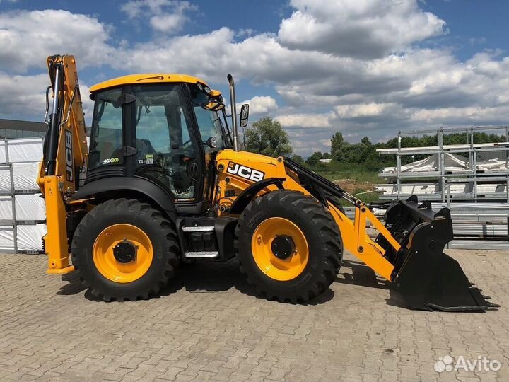 Экскаватор погрузчик JCB Грузоперевозки