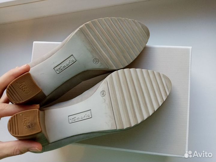 Туфли замшевые Tamaris 40 размер