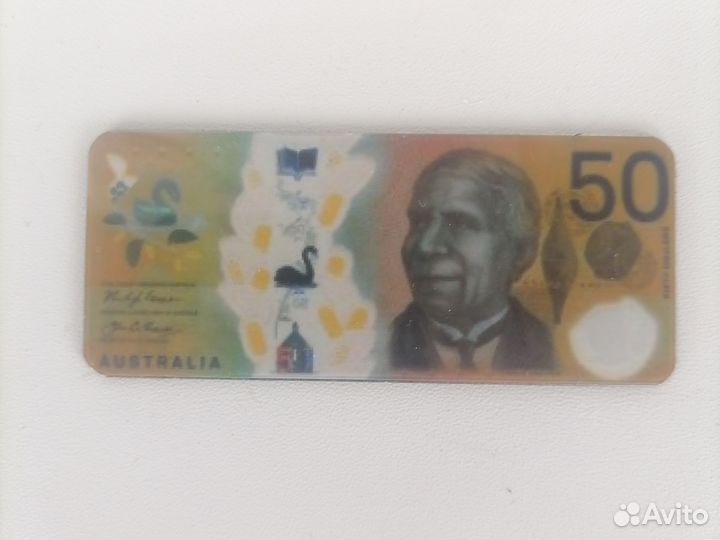 Магнитики на холодильник. Деньги Австралии