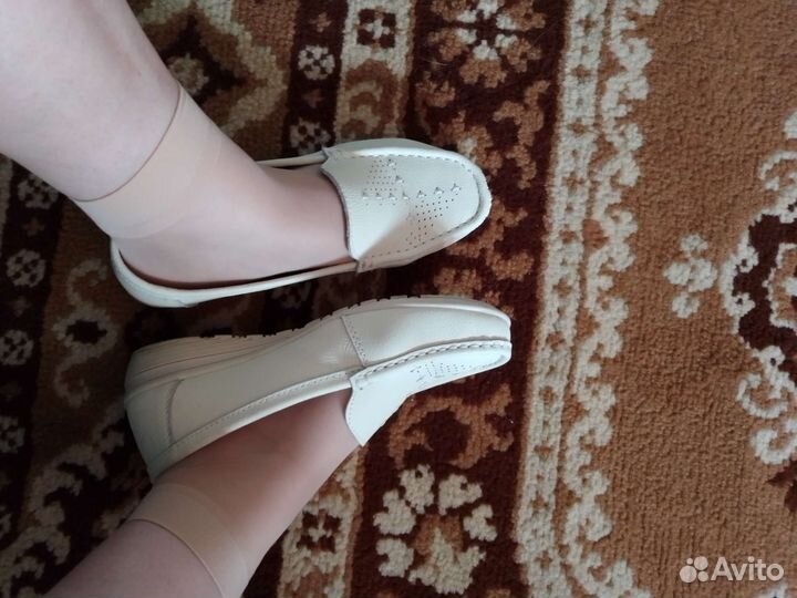 Мокасины кожа 37/38