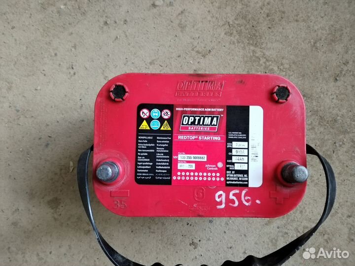 Аккумулятор автомобильный optima