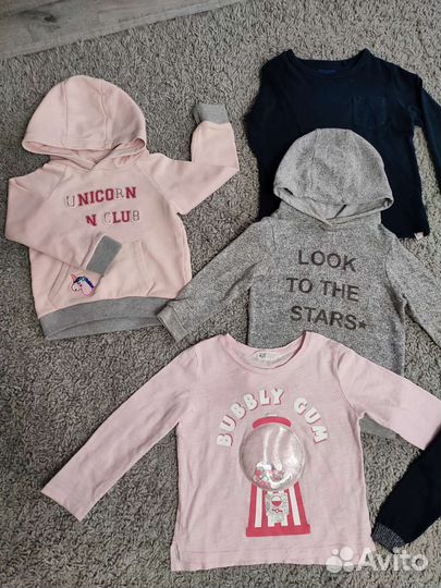 Пакет вещей для девочки 2-3 года