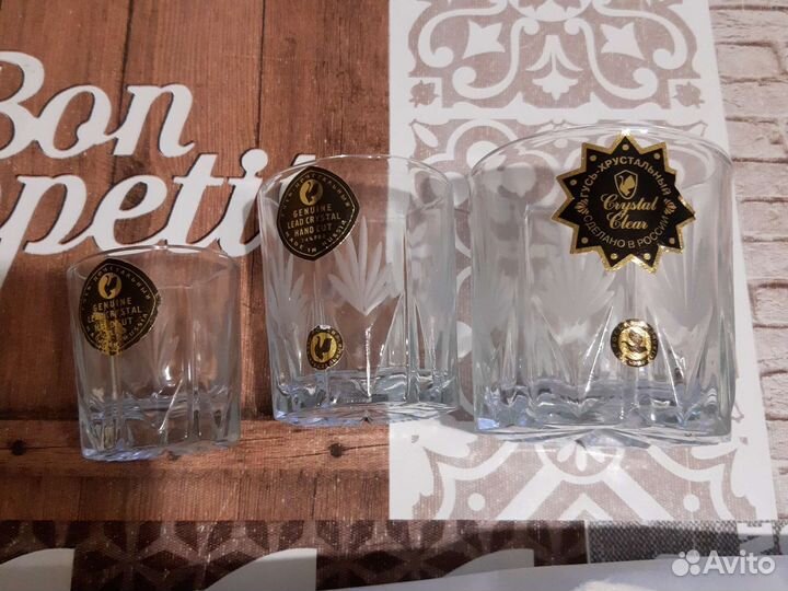 Гусь-Хрусталь набор с графином и стаканчиками