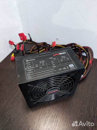 Блок питания Sharkoon WPM Bronze 500W