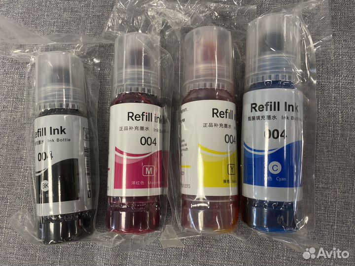 Оригинальные чернила для epson