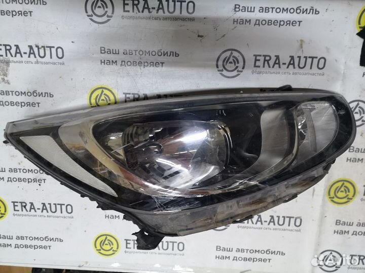 Фара правая, Hyundai Solaris 2010-2017