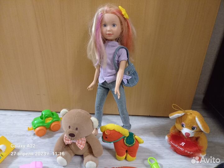 Детские игрушки пакетом для девочки