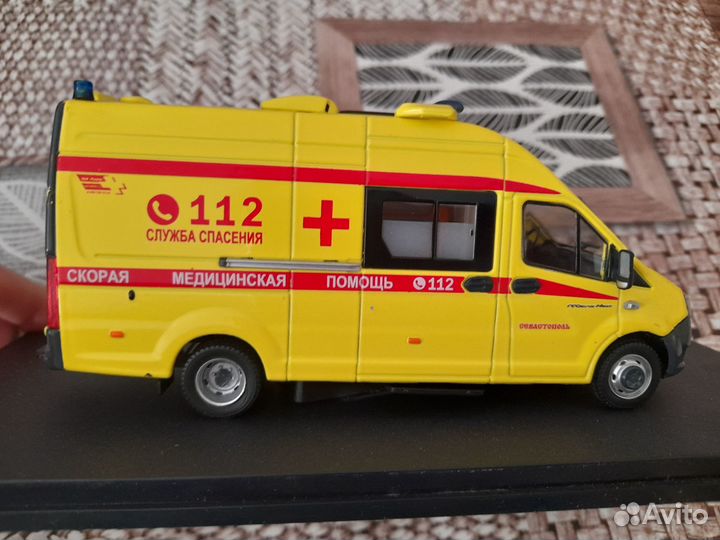 ГАЗЕЛЬ некст асмп Ленмодель (М 1:43)