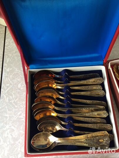 Мельхиор мн-19 СССР ложки Столовые приборы