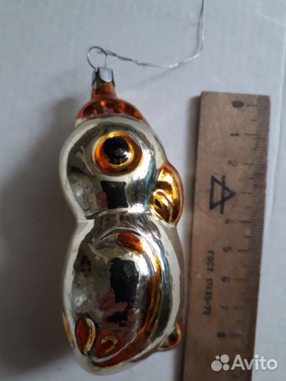 Елочные игрушки СССР,Дед Мороз